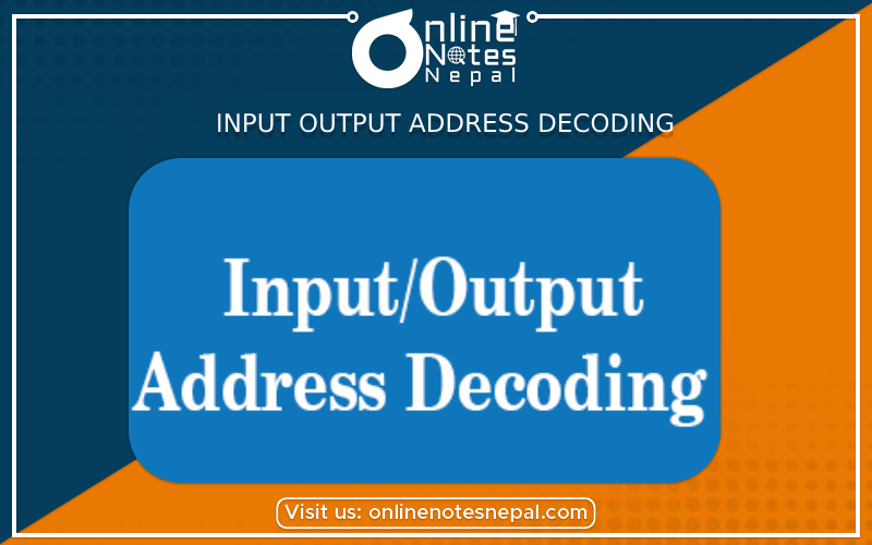 Input output address decoding Photo